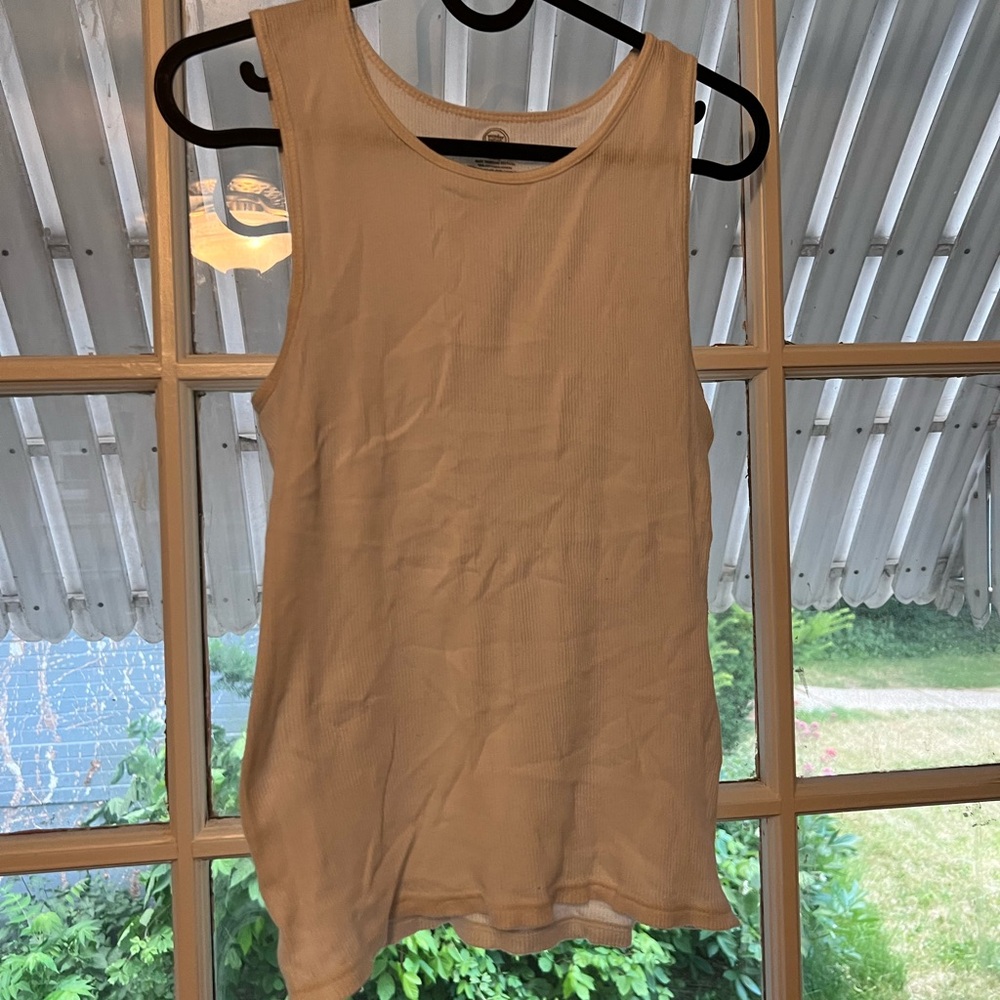 White tank top
